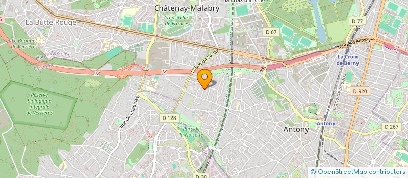 localisation de l'entreprise LARIGRAV à ANTONY