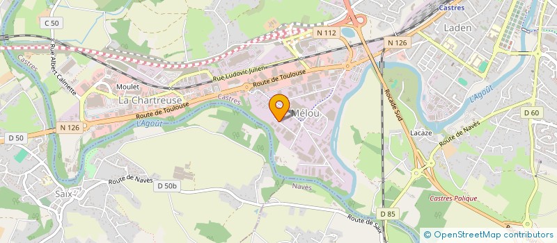 localisation de l'entreprise LARIMAR  CASTRES