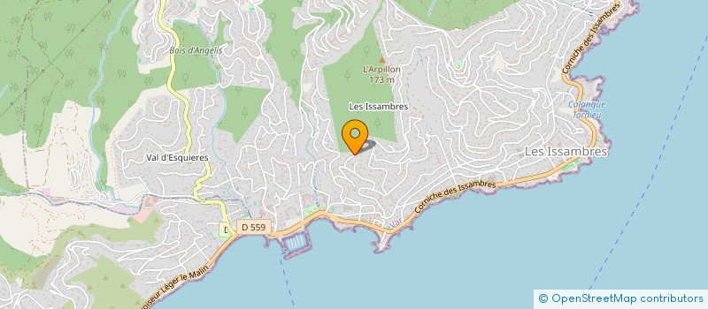 localisation de l'entreprise LARINE & AYNA  ROQUEBRUNE-SUR-ARGENS