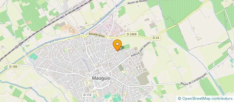 localisation de l'entreprise LARIO  MAUGUIO