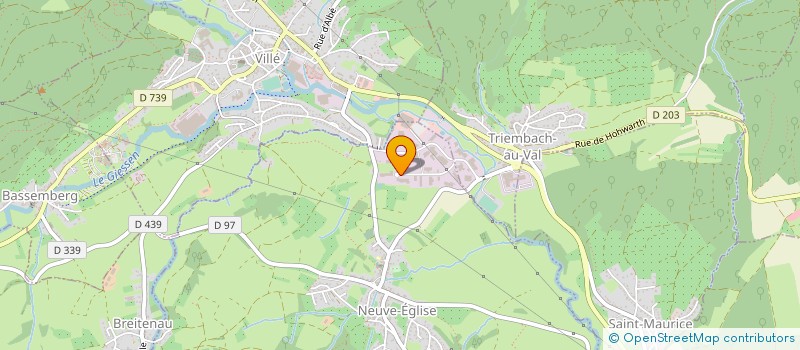 localisation de l'entreprise LARISYS BUSINESS  NEUVE-EGLISE