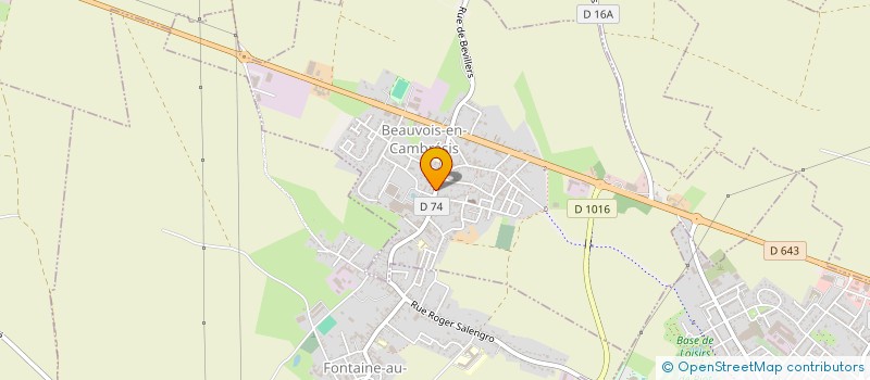 localisation de l'entreprise LARIVIERE  BEAUVOIS-EN-CAMBRESIS