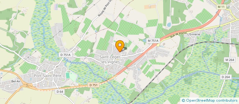 localisation de l'entreprise LARIVIERE HABITAT à SAINT-LEGER-LES-VIGNES