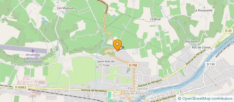 localisation de l'entreprise LARJALAS à VILLENEUVE-LES-AVIGNON