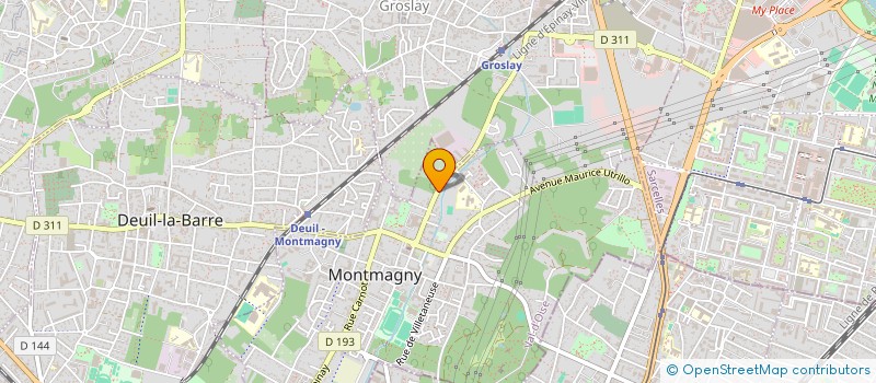 localisation de l'entreprise LARKSHOP  MONTMAGNY