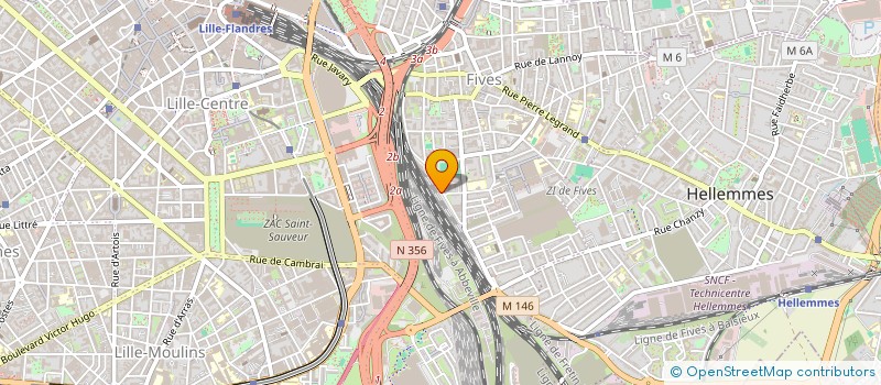 localisation de l'entreprise LARM  LILLE