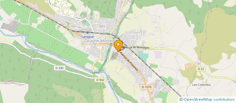 localisation de l'entreprise LARMANTIER à LARAGNE-MONTEGLIN
