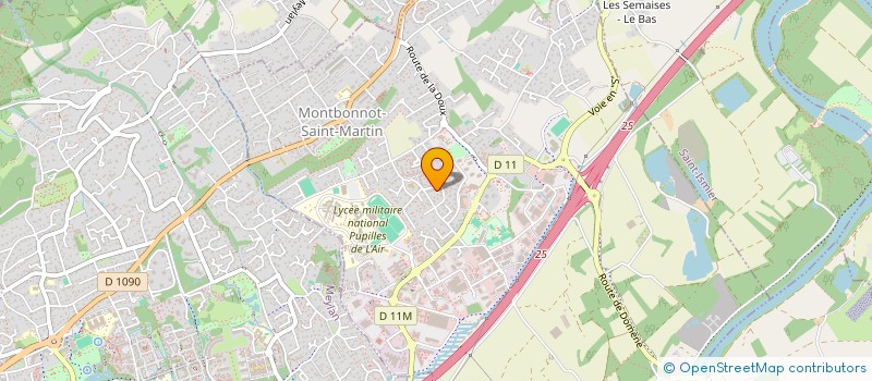 localisation de l'entreprise LARMONT INVEST  MONTBONNOT-SAINT-MARTIN