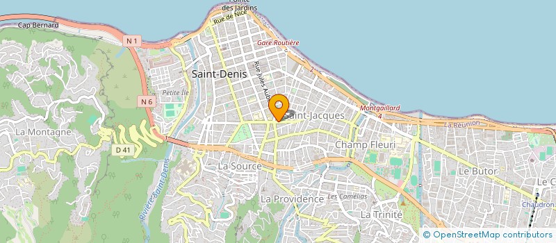 localisation de l'entreprise LARMWAR DE MILIUS à SAINT DENIS