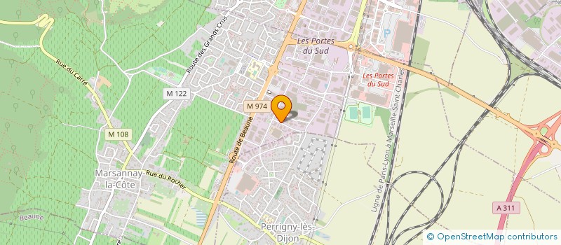 localisation de l'entreprise LARO à MARSANNAY-LA-COTE