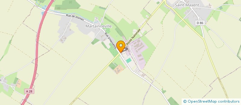 localisation de l'entreprise LAROBE  MARTAINNEVILLE