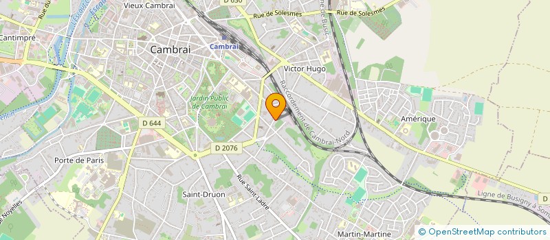 localisation de l'entreprise LAROCHE à CAMBRAI