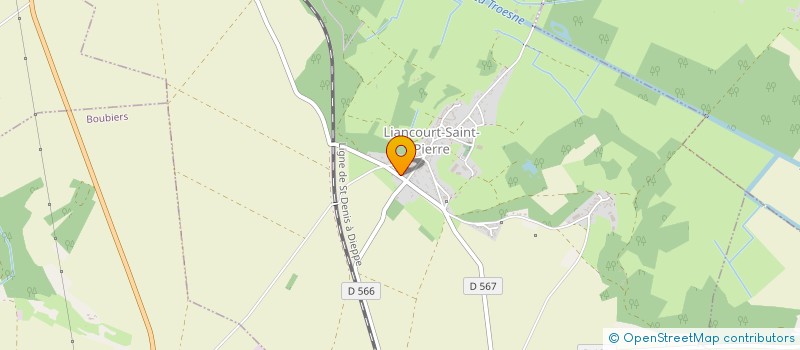 localisation de l'entreprise LAROCHE AGRI  LIANCOURT-SAINT-PIERRE