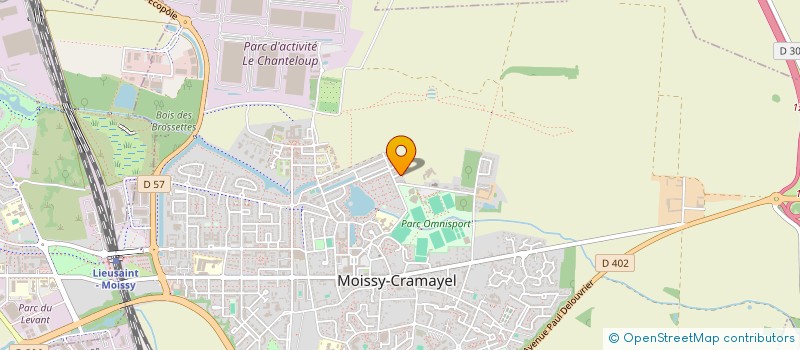 localisation de l'entreprise LAROCHE BATIMENT  MOISSY-CRAMAYEL