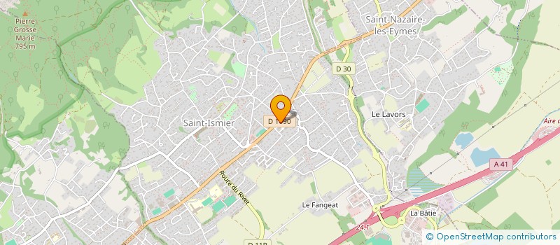 localisation de l'entreprise LAROCHE CONSEIL  SAINT-ISMIER