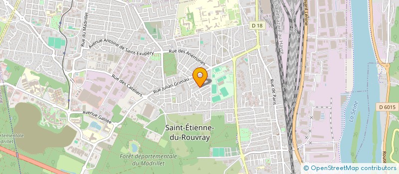 localisation de l'entreprise LAROCHE COUVERTURE à SAINT-ETIENNE-DU-ROUVRAY