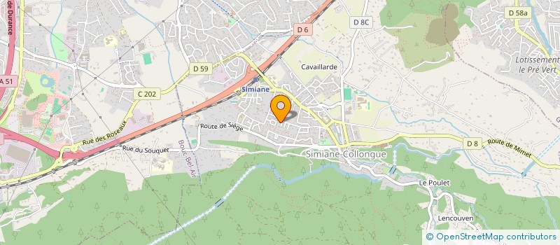 localisation de l'entreprise LAROCHE EVOLUTION  SIMIANE-COLLONGUE