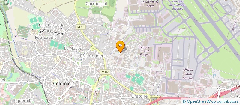 localisation de l'entreprise LAROCHE INDUSTRIES à COLOMIERS