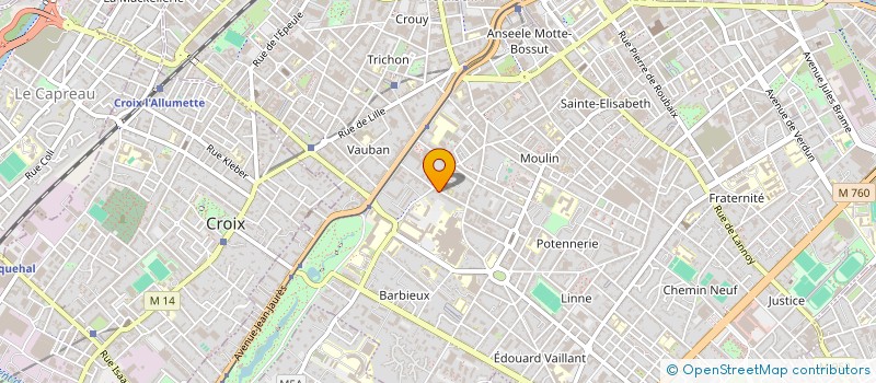 localisation de l'entreprise LAROCHE INVEST  ROUBAIX