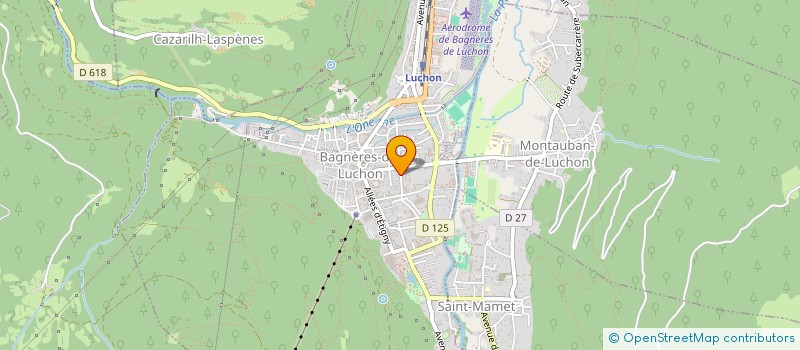 localisation de l'entreprise LAROCHE PYRENEES  BAGNERES-DE-LUCHON