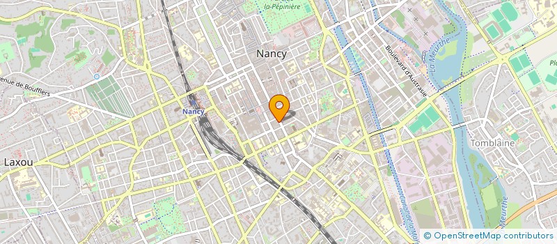 localisation de l'entreprise LAROCHELLE PEINTURE  NANCY