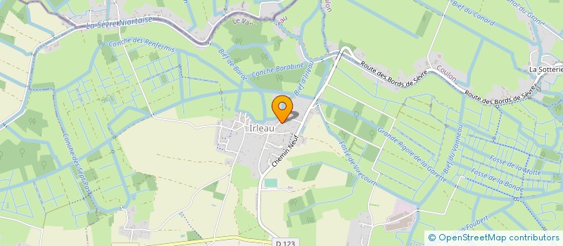 localisation de l'entreprise LAROMA  SAINT-SYMPHORIEN