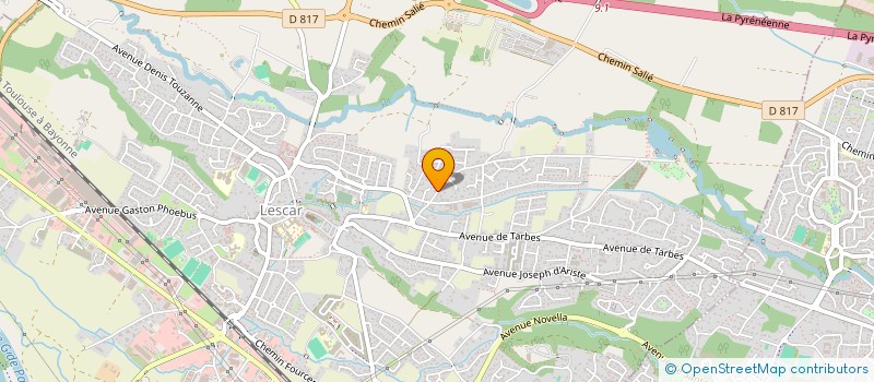 localisation de l'entreprise LAROMA  LESCAR