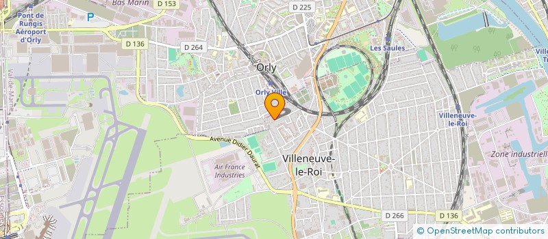 localisation de l'entreprise LARONZE PLOMBERIE CHAUFFAGE à VILLENEUVE-LE-ROI