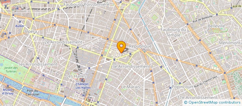 localisation de l'entreprise LAROSE PARIS à PARIS