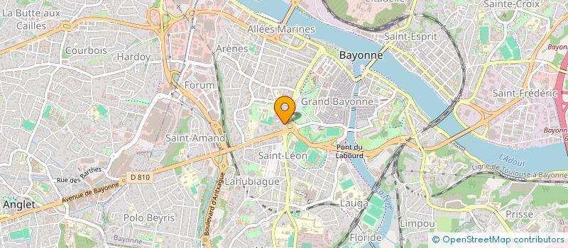 localisation de l'entreprise LAROUCHI  DEQUEKER  TOURTOULOU  TARABBIA à BAYONNE