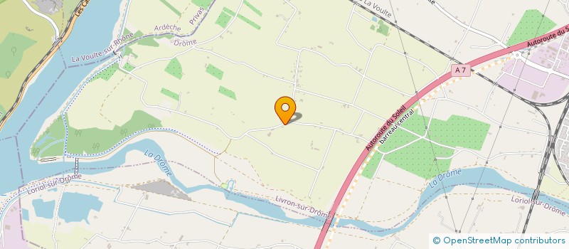 localisation de l'entreprise LAROUDECH  LIVRON-SUR-DROME