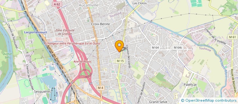 localisation de l'entreprise LAROUNE BAT &  RENOV  TOULOUSE