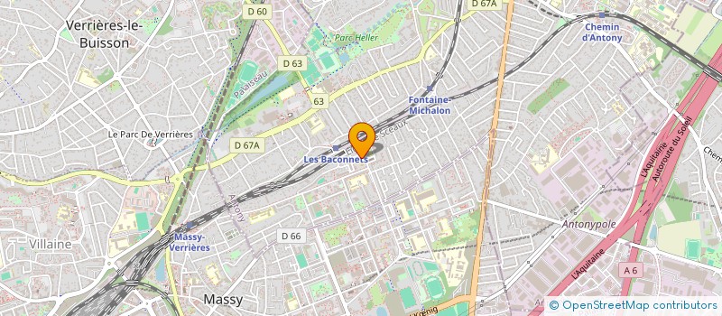 localisation de l'entreprise LAROZE MULTISERVICES à ANTONY