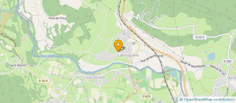 localisation de l'entreprise LARQUE ET FILS à LABROQUERE