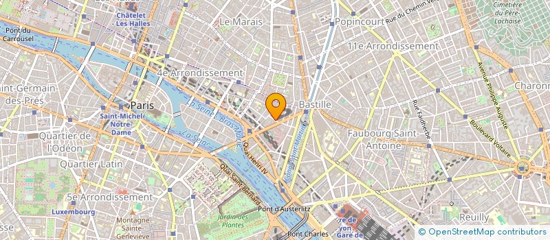 localisation de l'entreprise LARQUEMIN à PARIS