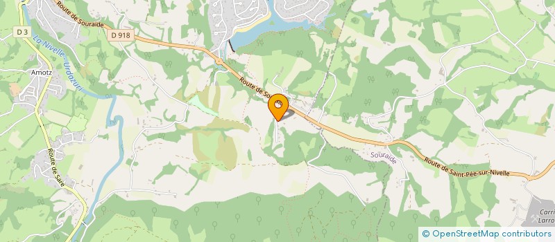 localisation de l'entreprise LARRALDE à SARE