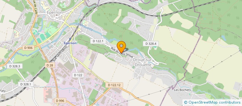 localisation de l'entreprise LARREPASQUALINITECH à DROUE-SUR-DROUETTE