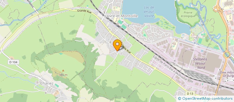 localisation de l'entreprise LARRERE DAUBIGNEY  NOROY-LE-BOURG