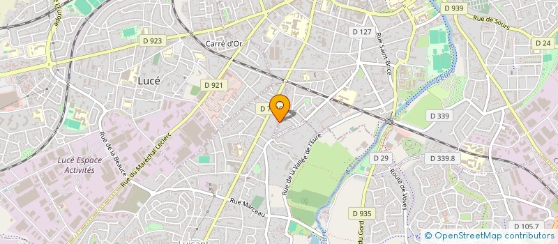 localisation de l'entreprise LARREY à LUISANT