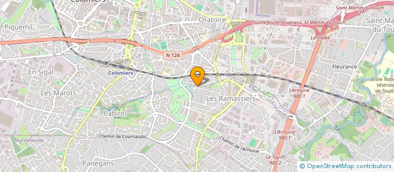 localisation de l'entreprise LARREY à COLOMIERS