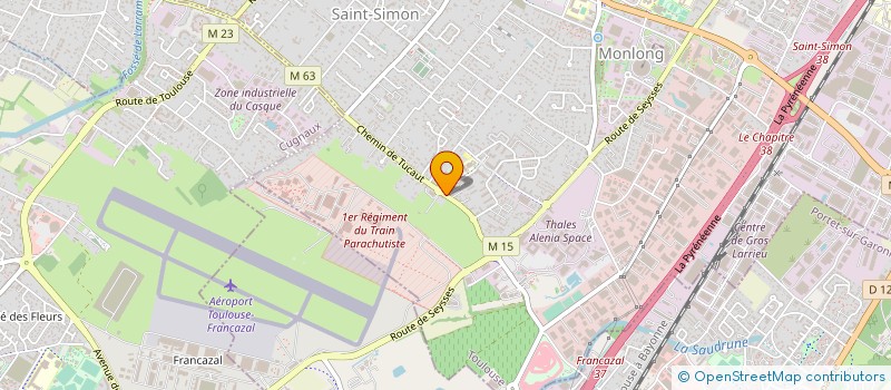 localisation de l'entreprise LARREY PRODUCTION SARL à TOULOUSE