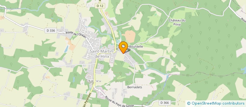 localisation de l'entreprise LARRI-IMMO  SAINT-MARTIN-DE-HINX