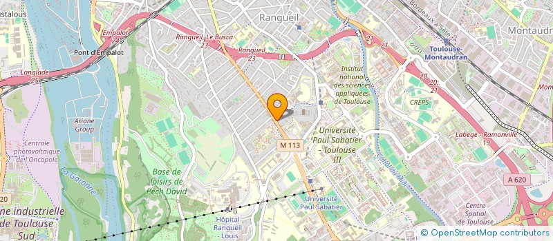localisation de l'entreprise LARRIEU / MENGAUD à TOULOUSE