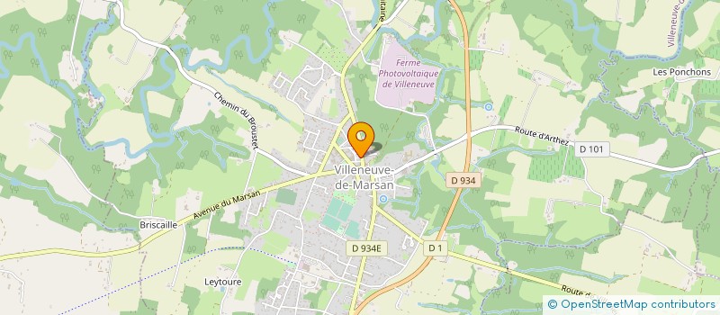 localisation de l'entreprise LARRIEU PAULETTE ET ROBERT à VILLENEUVE-DE-MARSAN