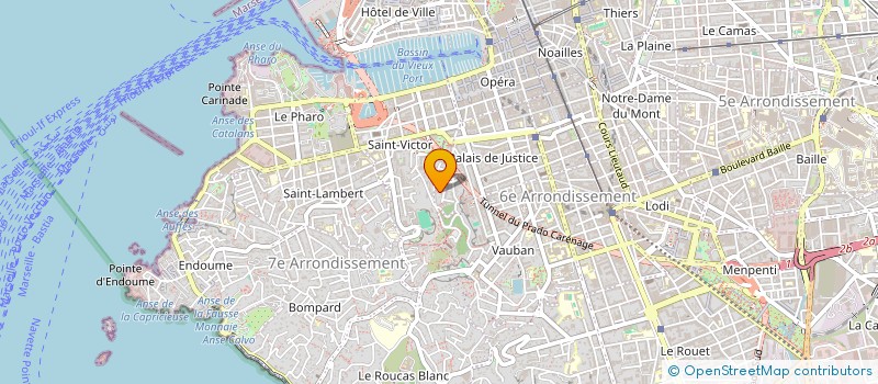 localisation de l'entreprise LARRIEU PERRET  CHATEAUNEUF-LES-MARTIGUES