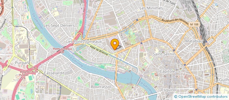 localisation de l'entreprise LARRODE-CAMPISTRON INDIVISION à TOULOUSE