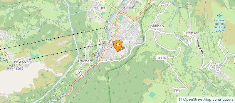 localisation de l'entreprise LARROQUE  SAINT-LARY-SOULAN