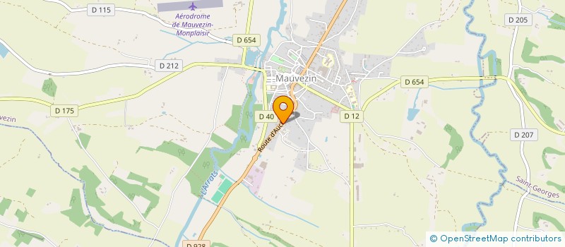 localisation de l'entreprise LARROQUE HOLDING  MAUVEZIN