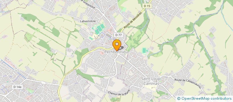 localisation de l'entreprise LARROSE  SAINT-LOUP-CAMMAS