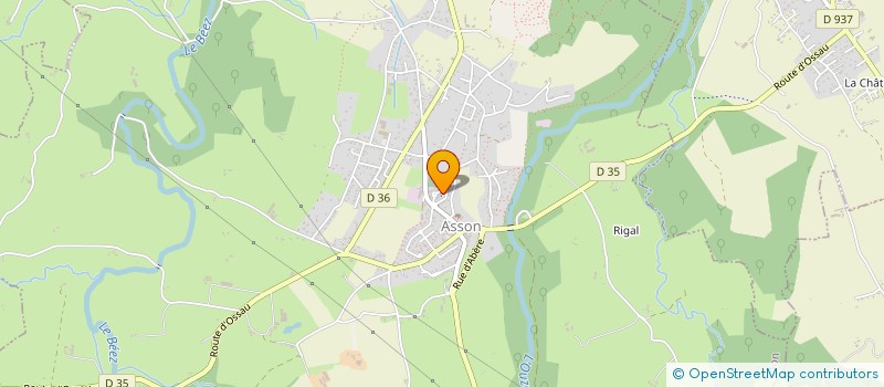 localisation de l'entreprise LARROUSSE ET FILS à IGON